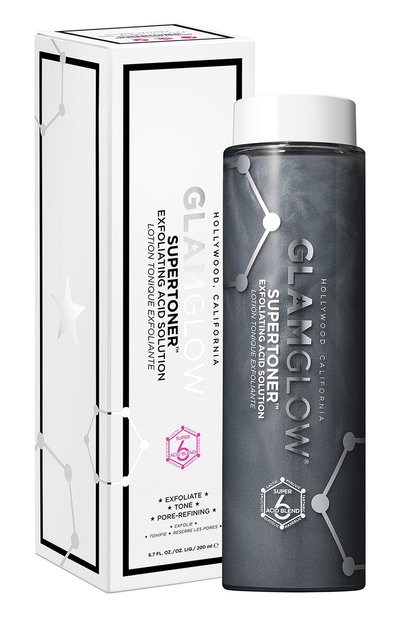 Тонер для лица отшелушивающий supertoner exfoliating acid solution (200ml) GLAMGLOW, арт. 889809007805, фото 2