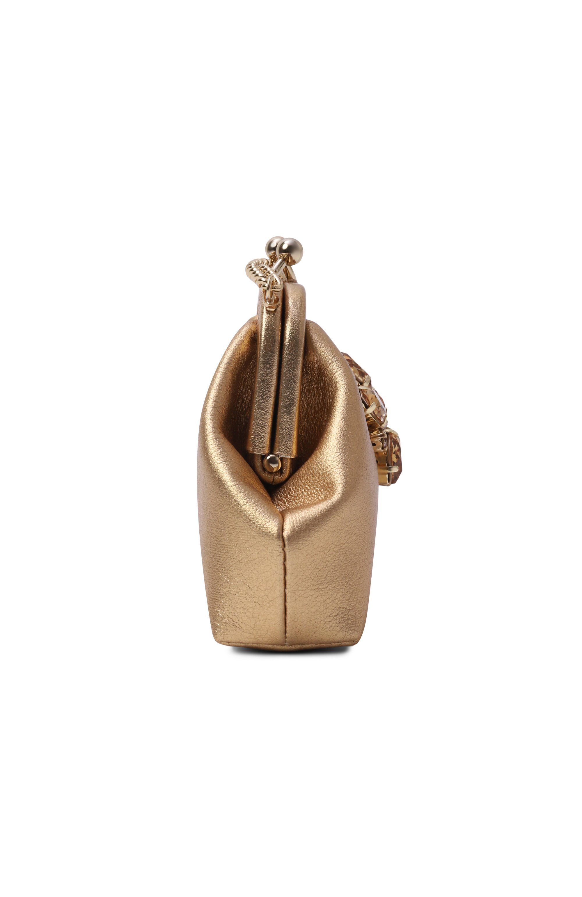 Сумка DOLCE & GABBANA золотого цвета по цене 72000 руб., арт. EB0007/AY812, фото 3 Сумка DOLCE & GABBANA, арт. EB0007/AY812, фото 3