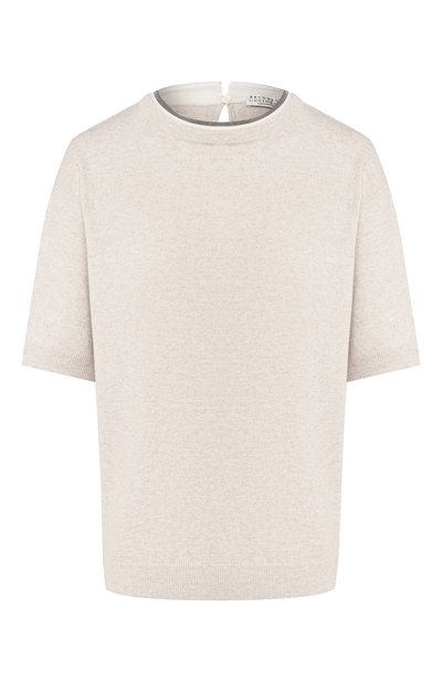 Женский топ из смеси шерсти и кашемира BRUNELLO CUCINELLI, арт. M16161900