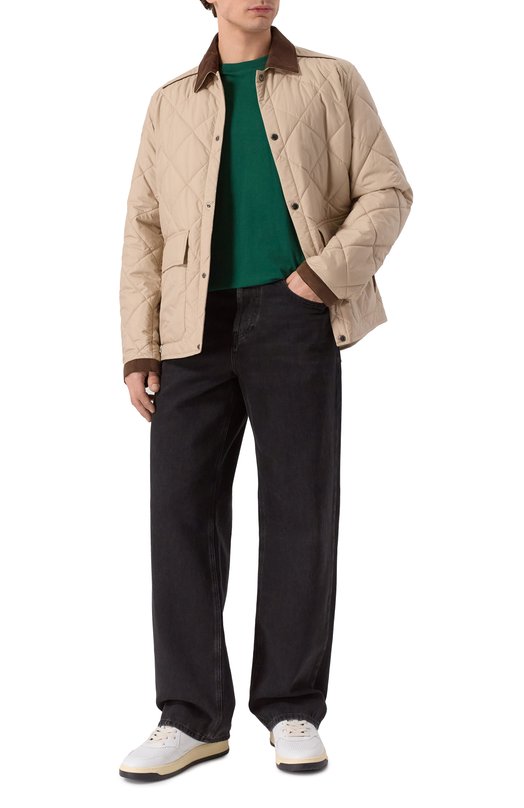 Хлопковая футболка MC2 Saint Barth ARN0001-03184I/ARN0TT Зелёный  ARN0001-03184I/ARN0TT Фото 2