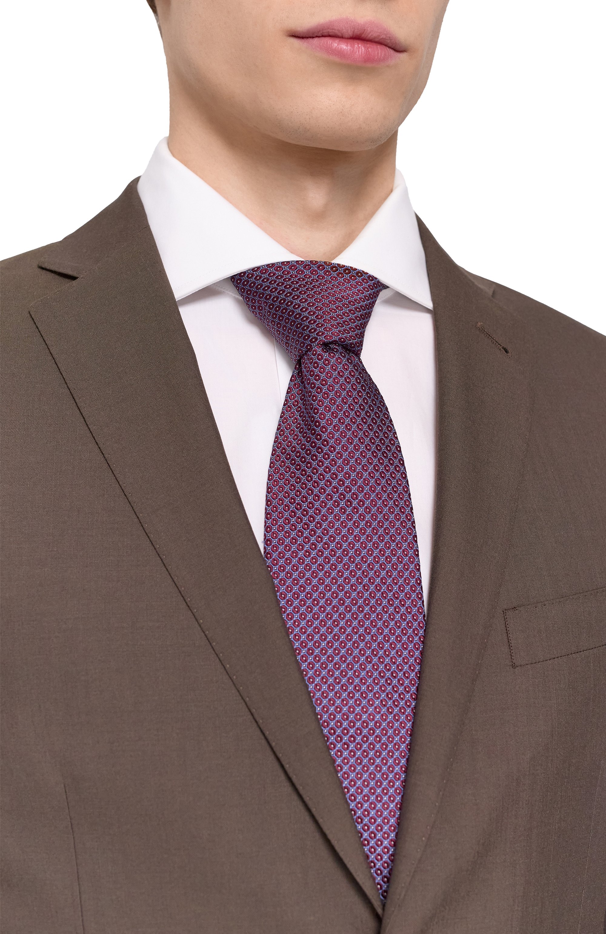 Шелковый галстук CORNELIANI, арт. 25U302-2520304, фото 2