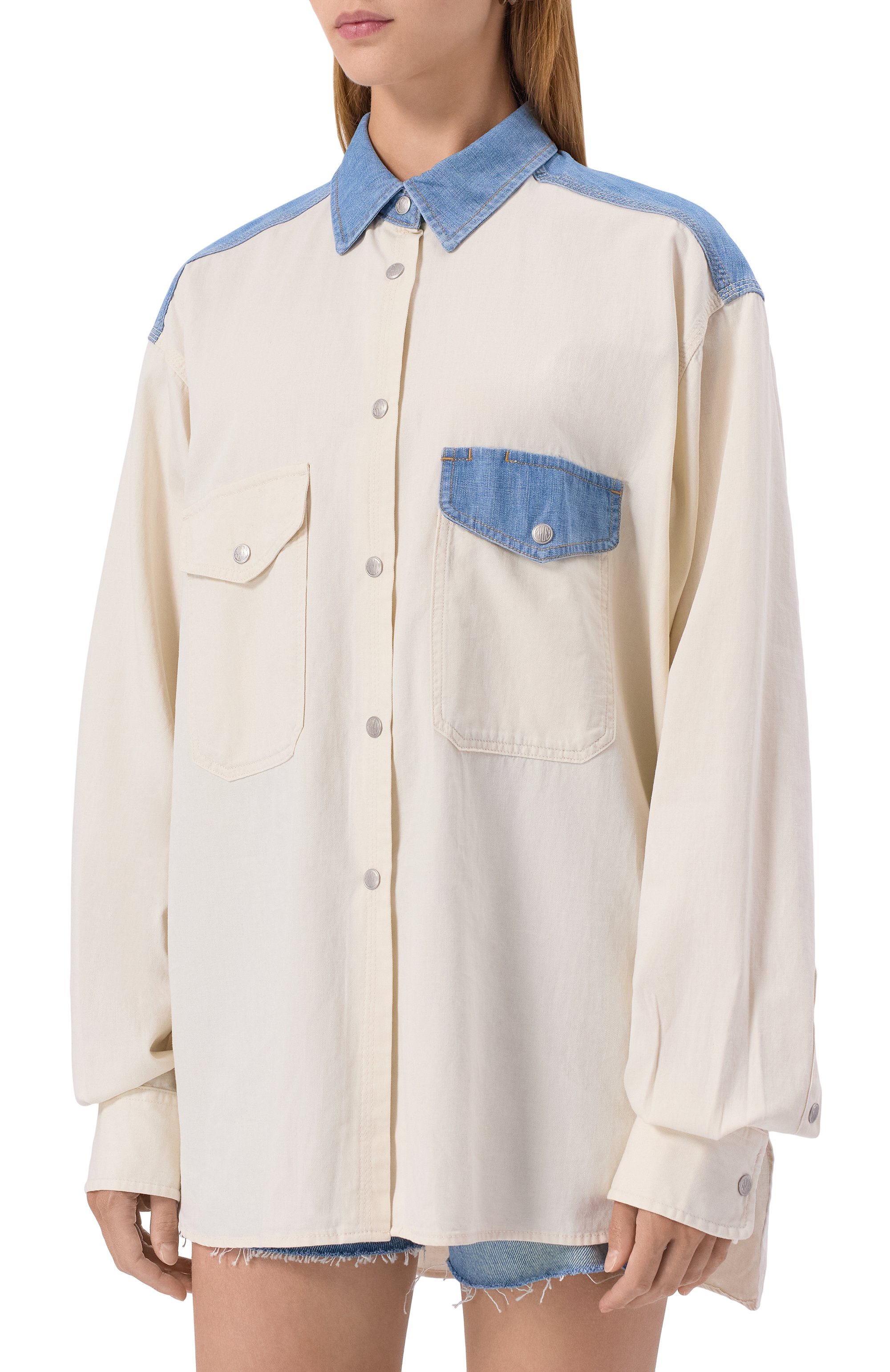 Джинсовая рубашка REPLAY, арт. W2Z1 .000.10363, фото 3