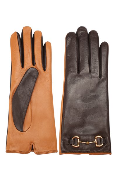 Кожаные перчатки GUCCI, арт. 603635/3SA03, фото 2