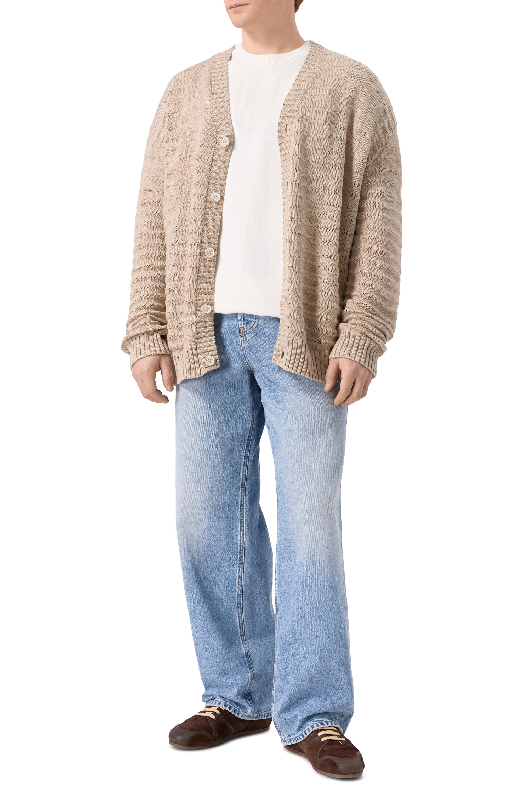 Замшевые кеды MOSCHINO темно-коричневого цвета по цене 49600 руб., арт. MB15021G00/GFC, фото 2 Замшевые кеды MOSCHINO, арт. MB15021G00/GFC, фото 2