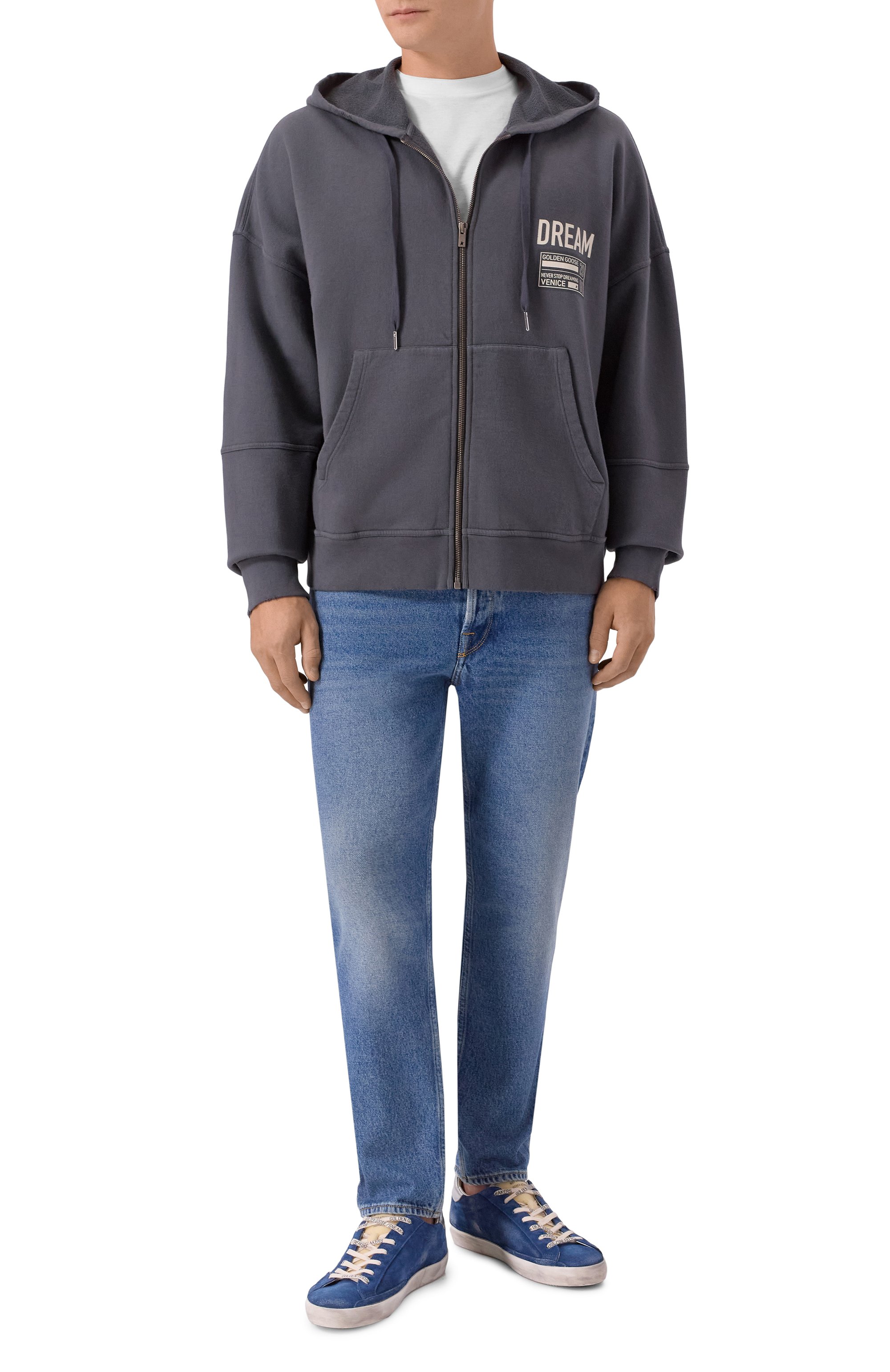 Хлопковая толстовка GOLDEN GOOSE DELUXE BRAND, арт. GUP02334.P002143, фото 2