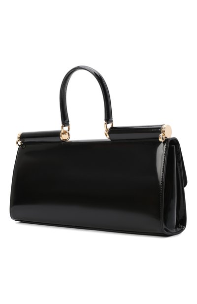 Сумка sicily DOLCE & GABBANA черного цвета по цене 329500 руб., арт. BB7007/A1037, фото 4 Сумка sicily DOLCE & GABBANA, арт. BB7007/A1037, фото 4