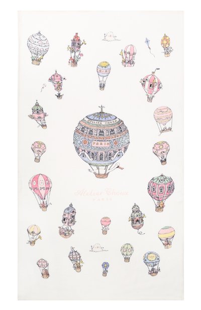 Одеяло из шерсти и кашемира ATELIER CHOUX, арт. CASHMERE BLANKET H0T AIR BALL00NS, фото 3