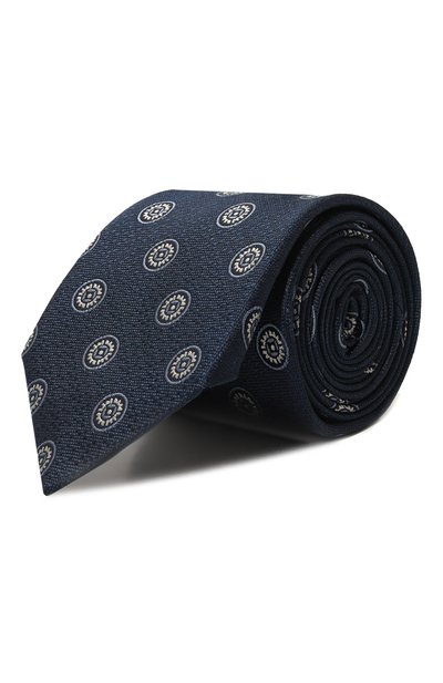 Мужской шелковый галстук CANALI, арт. 18/HJ03990