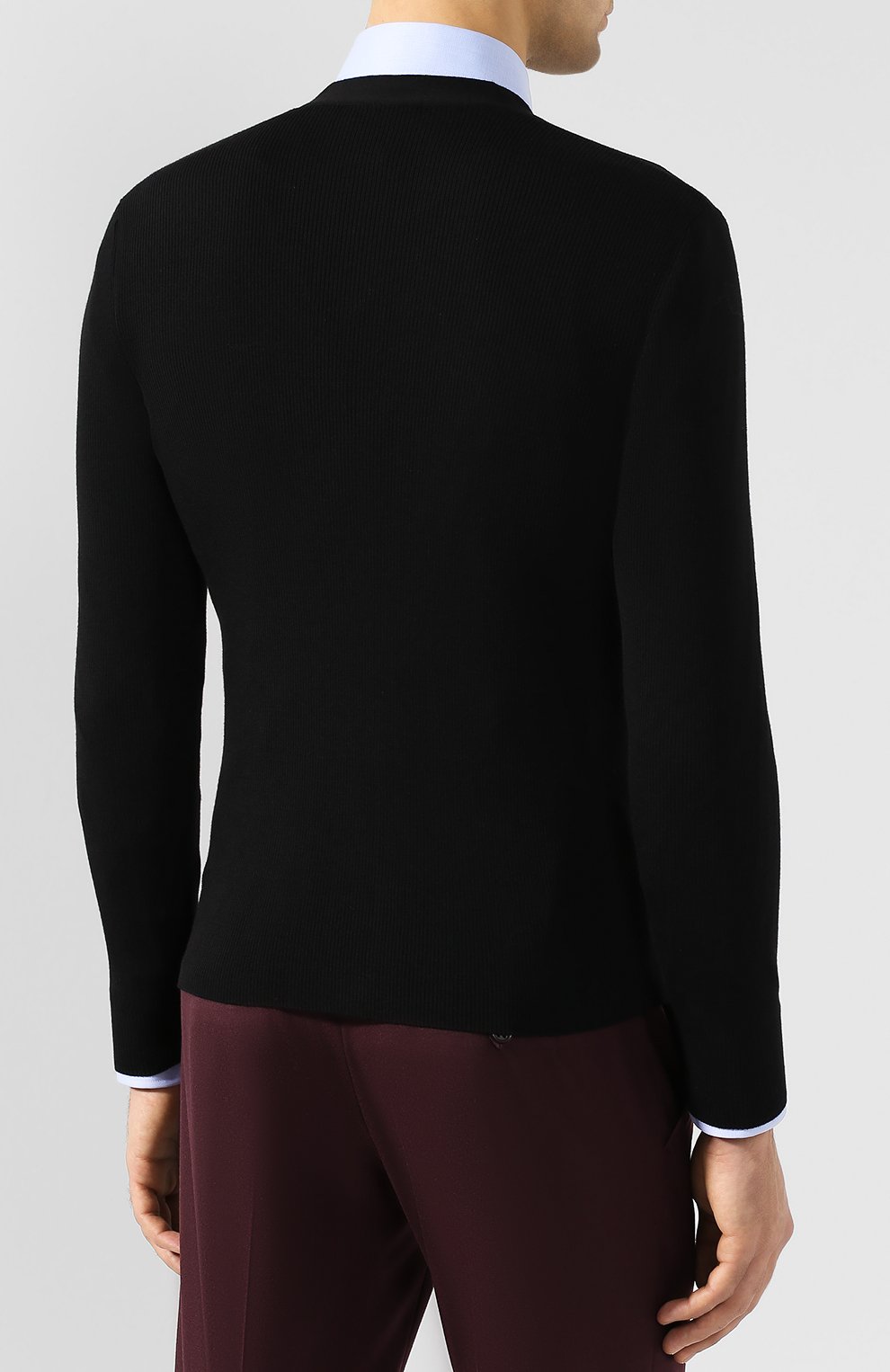 Шерстяной кардиган на пуговицах с v-образным вырезом RALPH LAUREN, арт. 790714519, фото 4