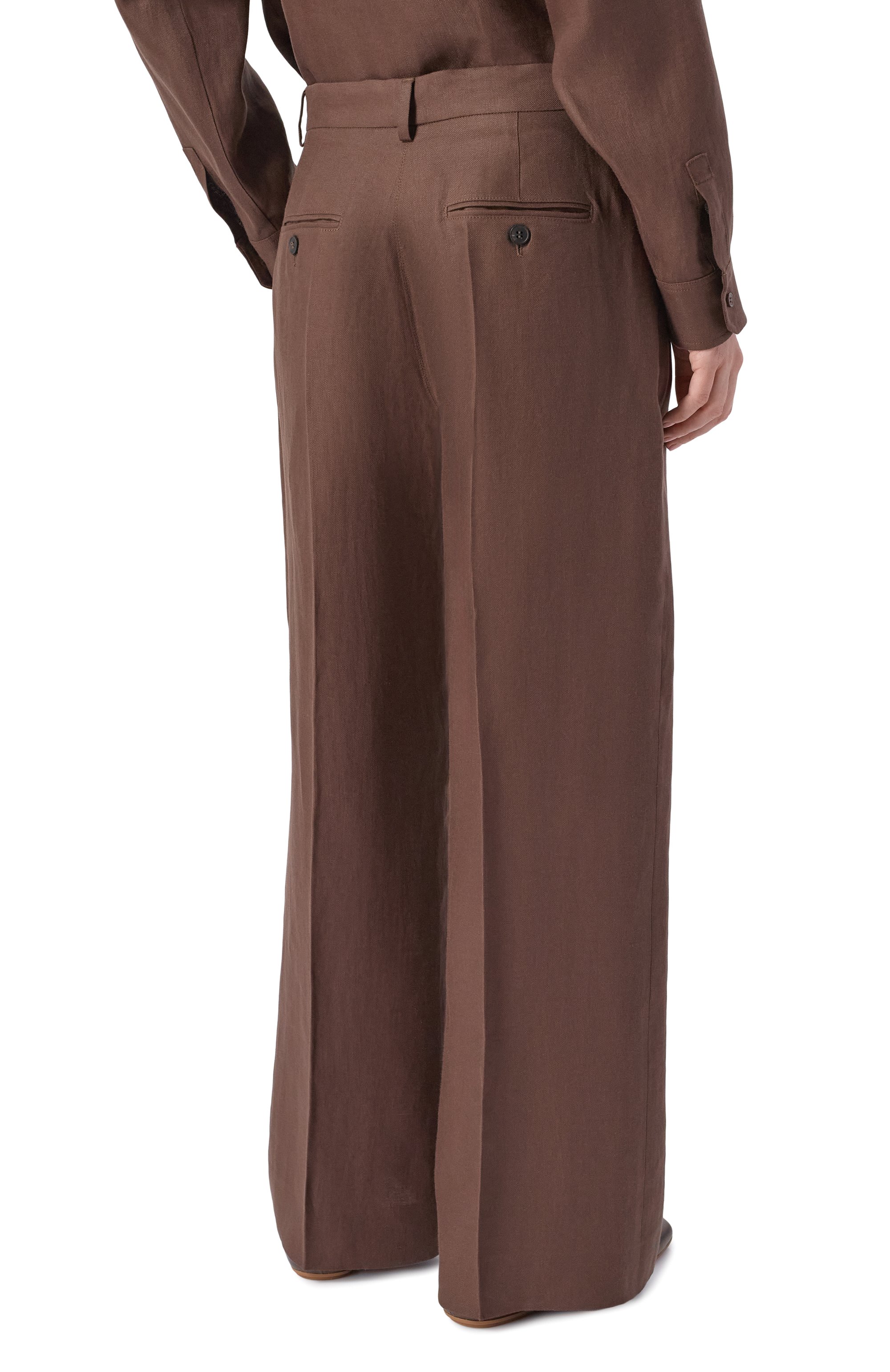 Льняные брюки WEEKEND MAX MARA, арт. WKDMALIZIA, фото 4