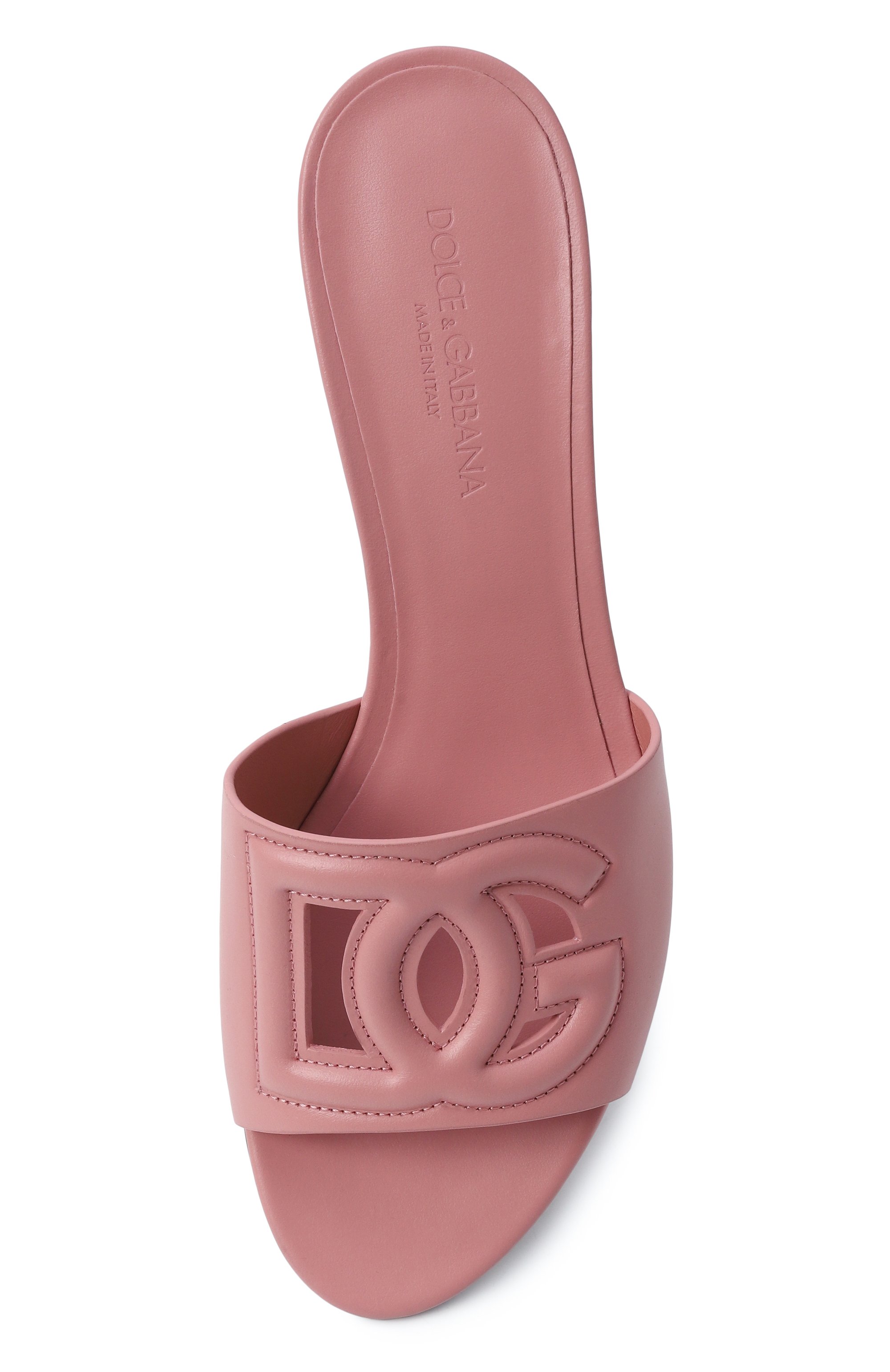 Кожаные мюли bianca DOLCE & GABBANA, арт. CR1755/AY329, фото 6