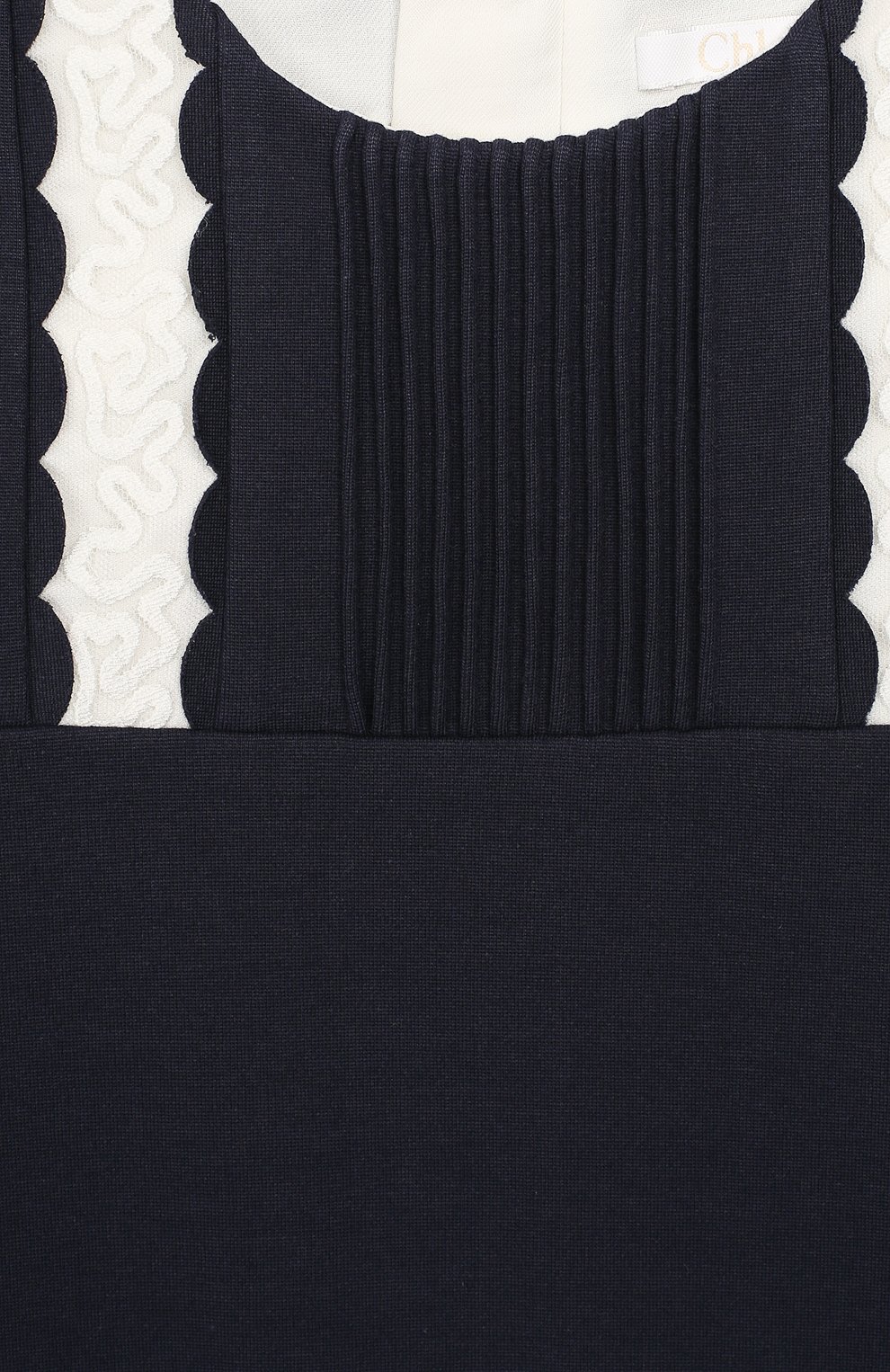 Платье CHLOÉ синего цвета по цене 16950 руб., арт. C12745, фото 3 Платье CHLOÉ, арт. C12745, фото 3