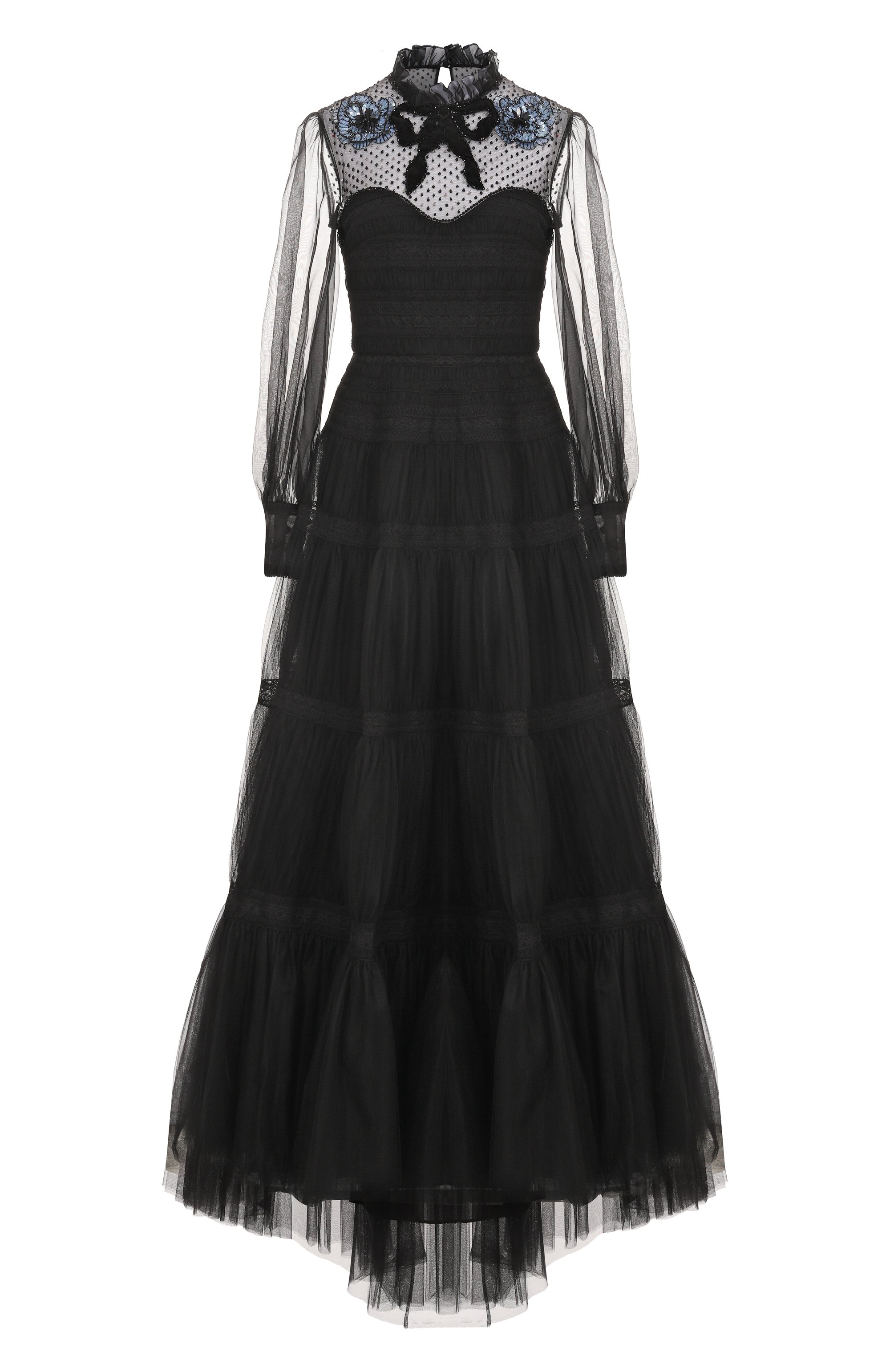 Шелковое платье VALENTINO, арт. 7B3VDLG0/0K8, фото 1