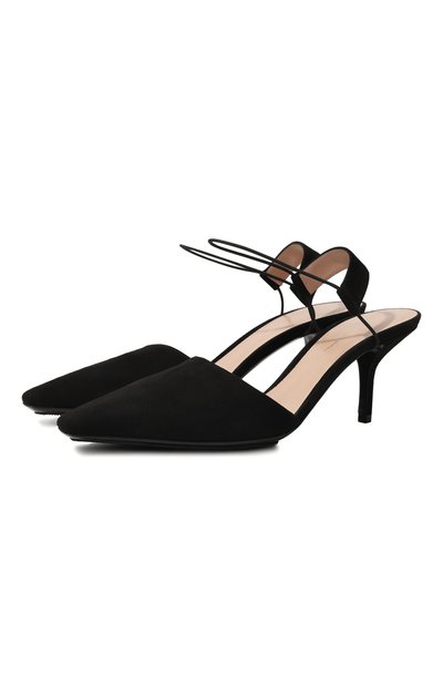 Женские замшевые туфли GIORGIO ARMANI, арт. X1E918/XC067