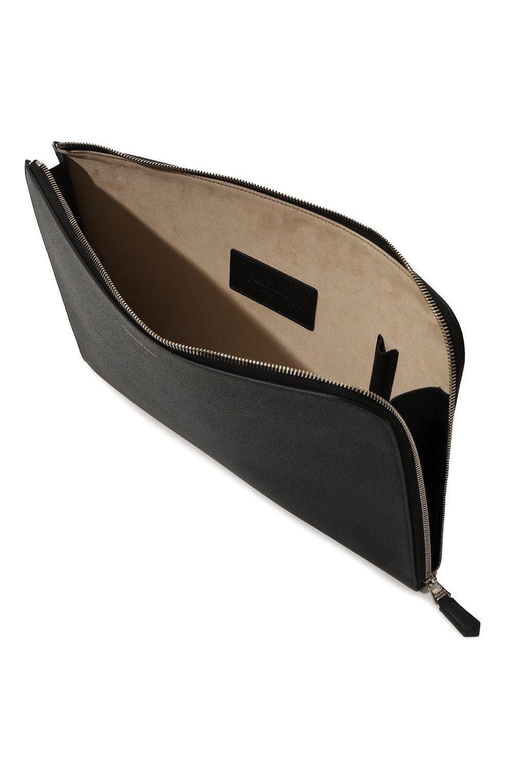 Кожаный футляр для документов SANTONI черного цвета по цене 69950 руб., арт. UFPGA2519F0-ANCF, фото 3 Кожаный футляр для документов SANTONI, арт. UFPGA2519F0-ANCF, фото 3