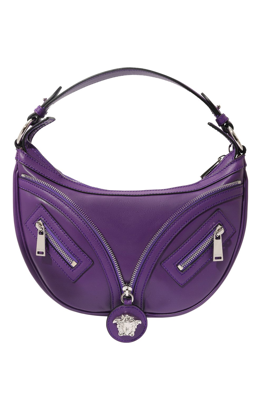 Сумка repeat VERSACE фиолетового цвета по цене 179500 руб., арт. 1007680/1A05878, фото 1 Сумка repeat VERSACE, арт. 1007680/1A05878, фото 1