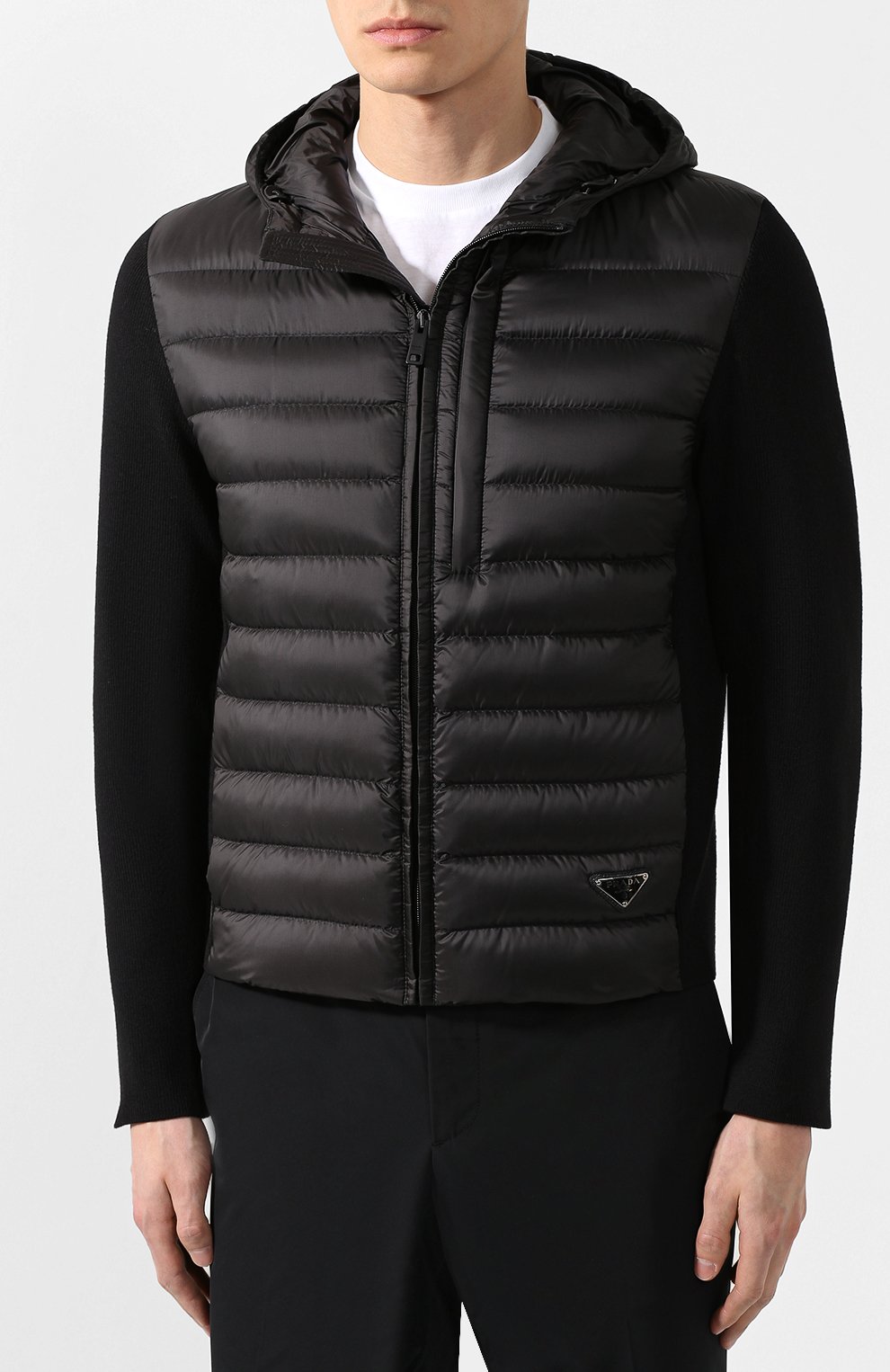 Стеганая куртка PRADA, арт. SGN807-1ID1-F0002, фото 3