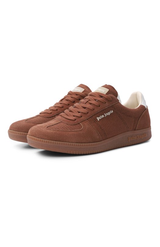 Комбинированные кеды Century Palm Angels PMIA109S26LEA002 Коричневый PMIA109S26LEA002