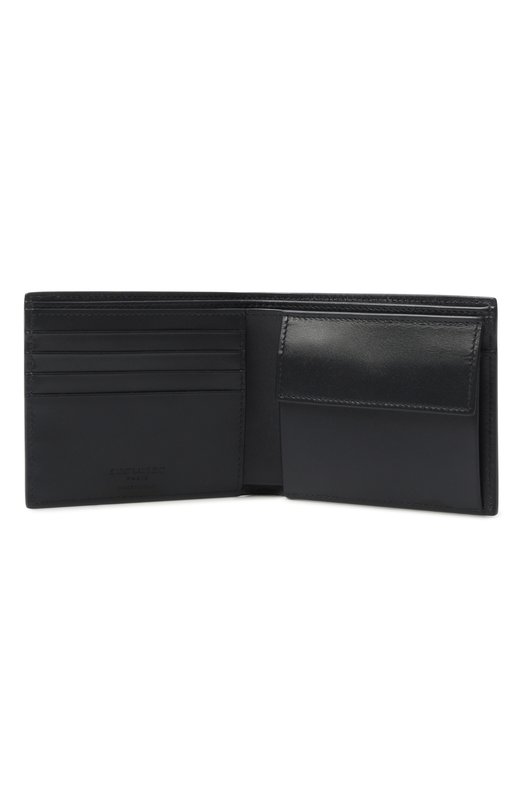 Кожаное портмоне Saint Laurent 396303/0U90E Синий  396303/0U90E Фото 3