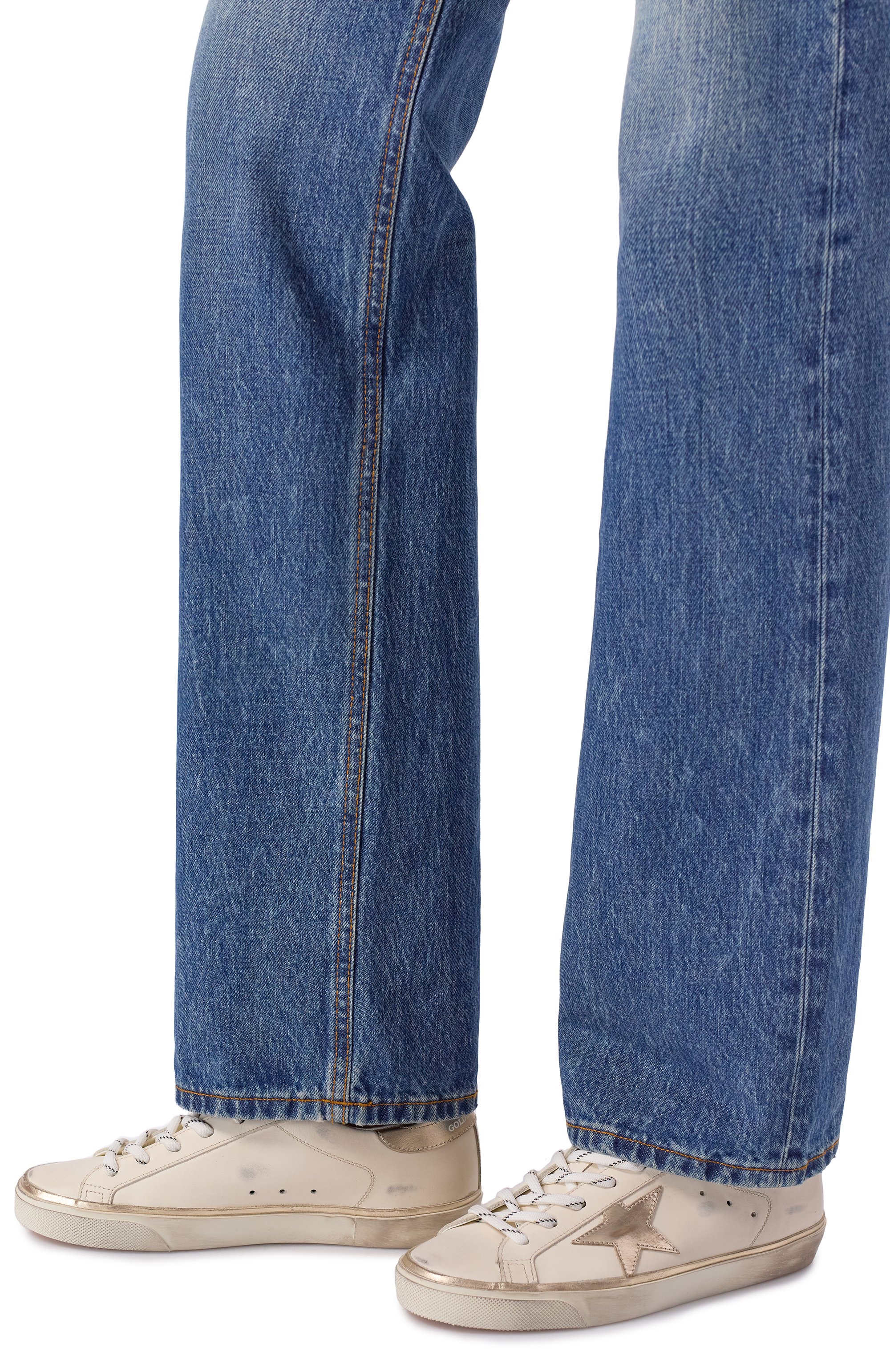 Кожаные кеды super-star GOLDEN GOOSE DELUXE BRAND, арт. GWF00101.F007558, фото 2