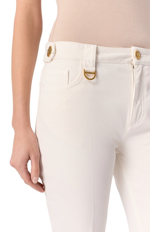 Джинсы Chloé CHC25SPA12365 Белый  CHC25SPA12365 Фото 5