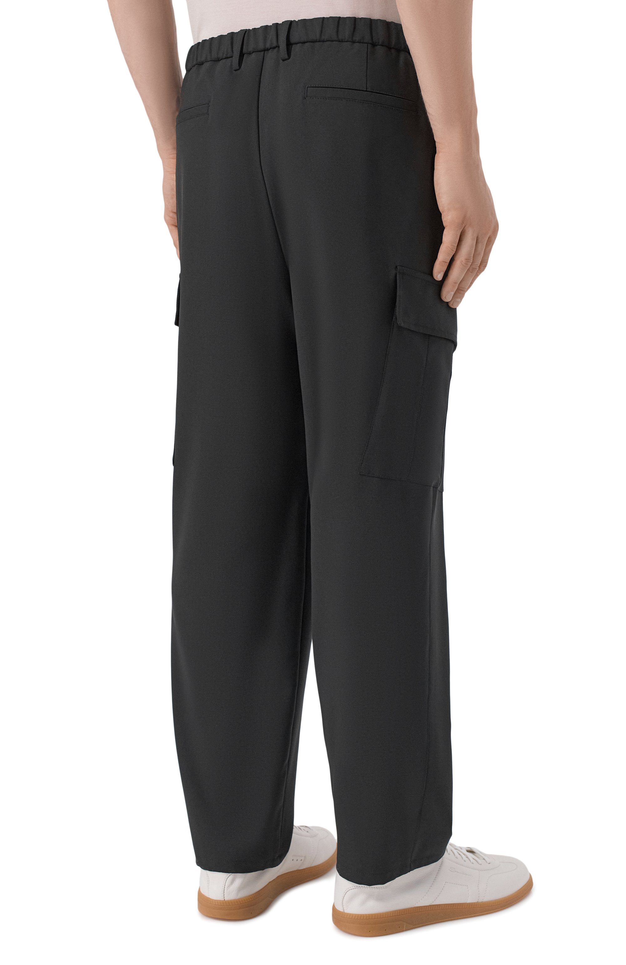 Шерстяные брюки-карго MARCO PESCAROLO, арт. QUARANTA/5316, фото 4