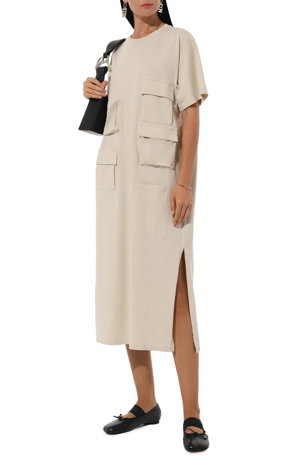 Хлопковое платье MM6, арт. S52DD0047/S24311, фото 2