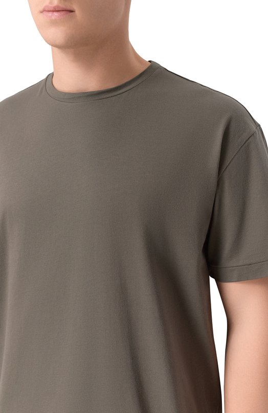 Хлопковая футболка Giorgio Brato TX26S1908C0TM Серый  TX26S1908C0TM Фото 5