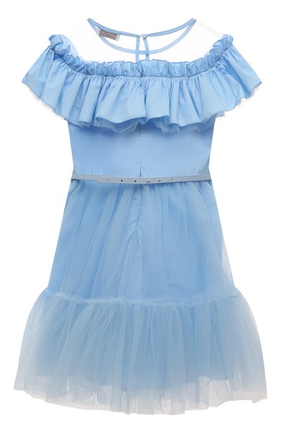 Хлопковое платье MONNALISA, арт. 17C905, фото 2