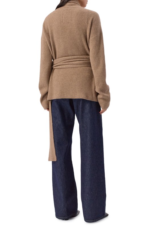 Кашемировый кардиган Uma Wang W1 W UK7136 Бежевый  W1 W UK7136 Фото 4