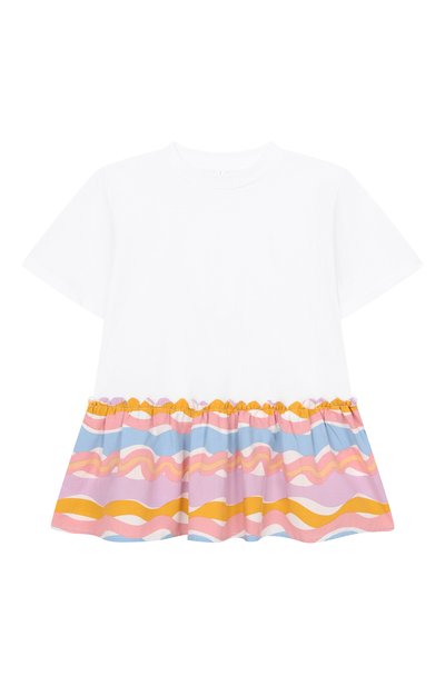 Хлопковая футболка STELLA MCCARTNEY, арт. TY8A71