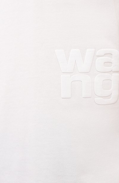Хлопковая футболка ALEXANDERWANG.T, арт. 4CC1201152, фото 5