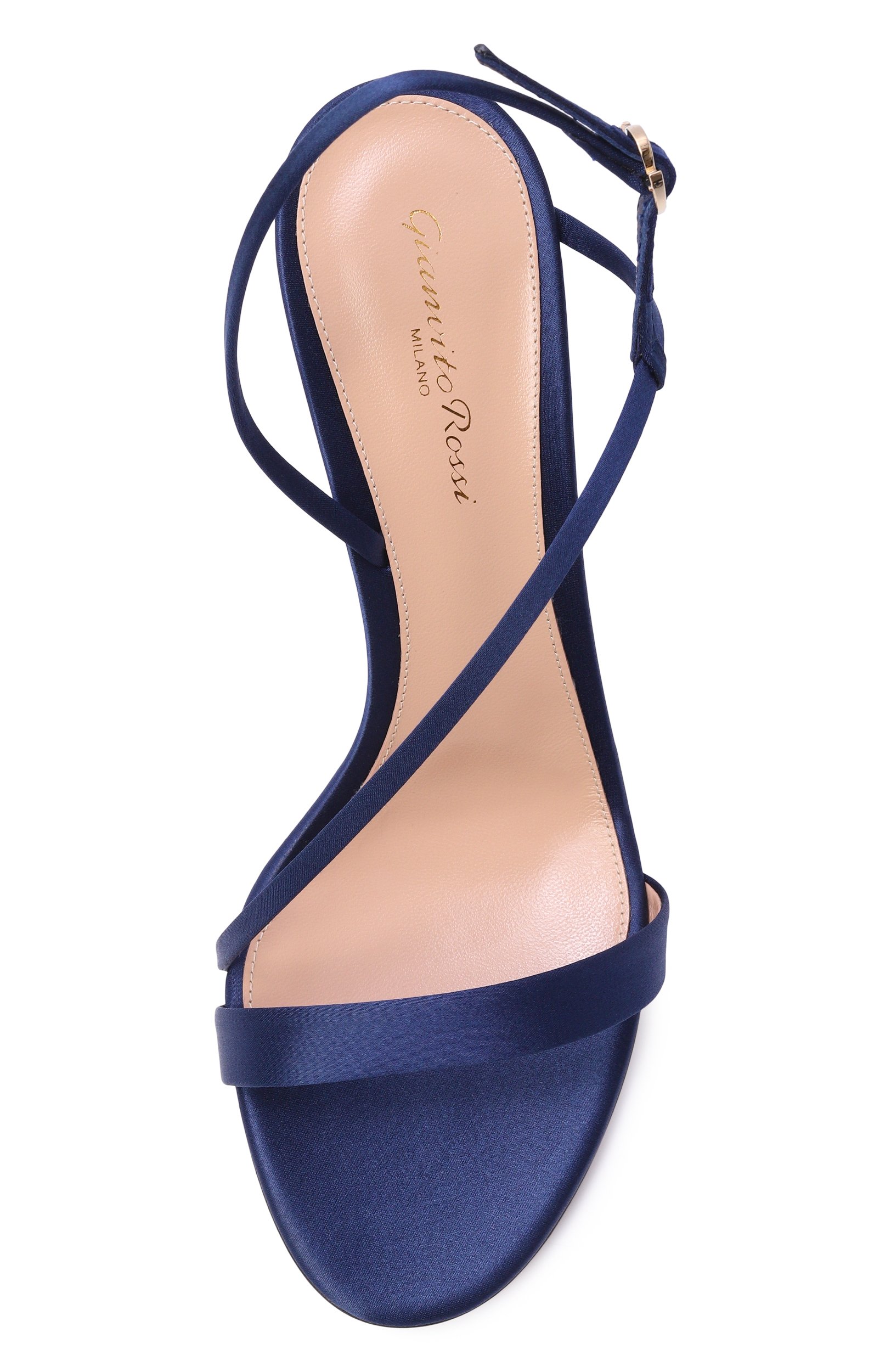 Атласные босоножки manhattan 95 GIANVITO ROSSI, арт. G32769.95RIC.CH4DENI, фото 6