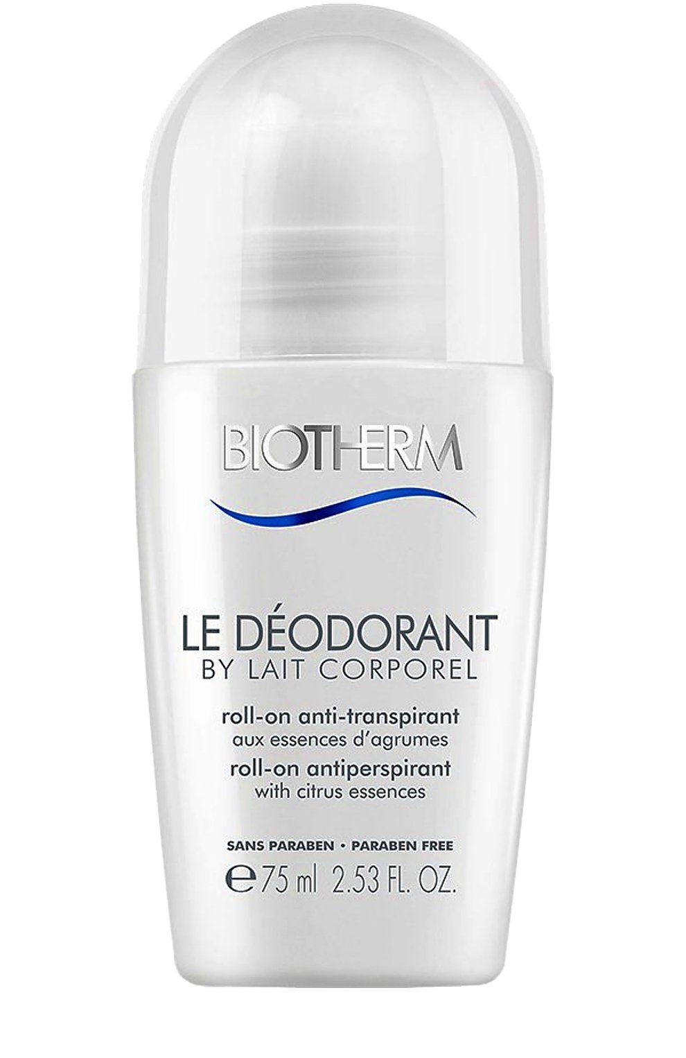 Роликовый дезодорант lait corporel (75ml) BIOTHERM, арт. 3614271548351, фото 1