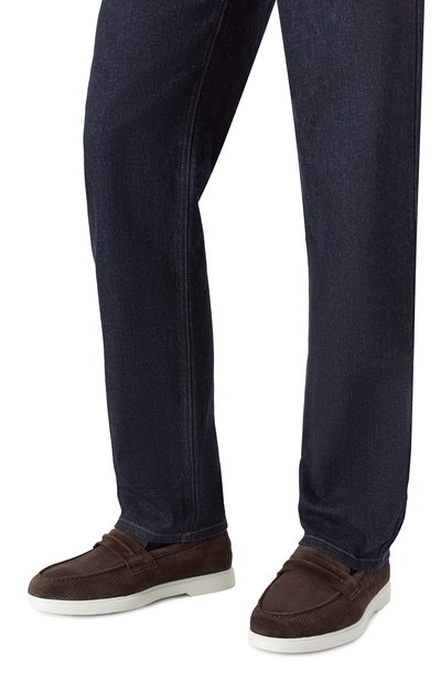 Замшевые лоферы BLU BARRETT, арт. EDWIN-14090.1/LIGHT CASHEMERE, фото 3