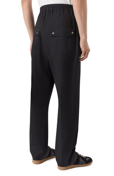 Хлопковые брюки RICK OWENS, арт. RU01F2361/TE, фото 4