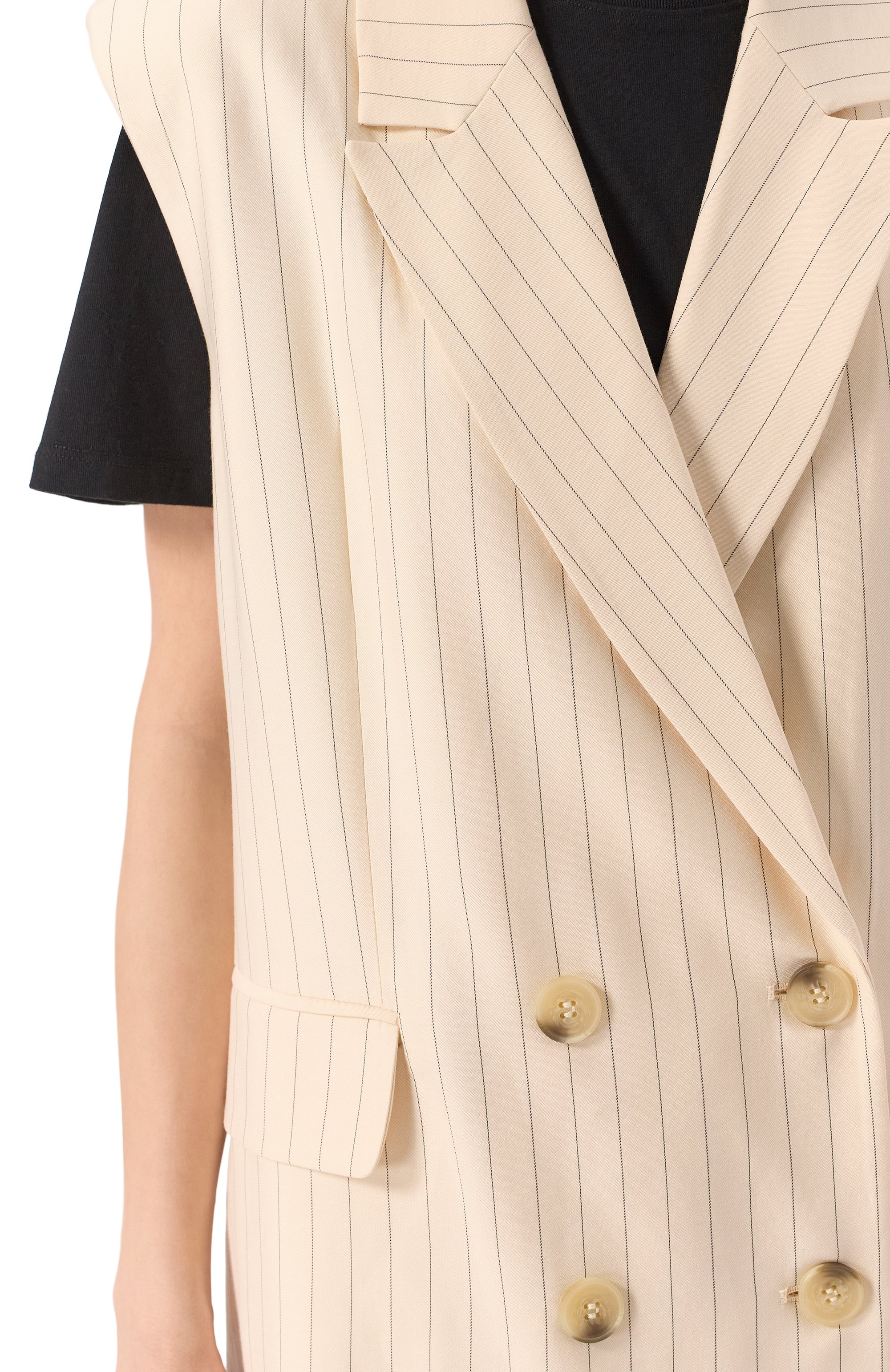 Жилет из вискозы TWINSET, арт. 251LL2AAA, фото 5