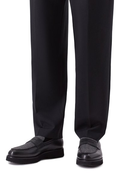 Комбинированные пенни-лоферы DOUCAL'S, арт. DU3465DAK0PT208N, фото 3