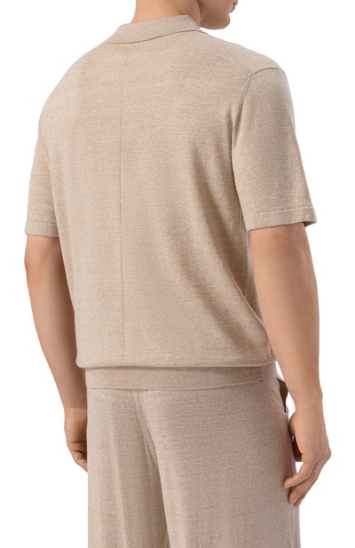 Поло из шерсти и льна 12 STOREEZ, арт. 137315, фото 4