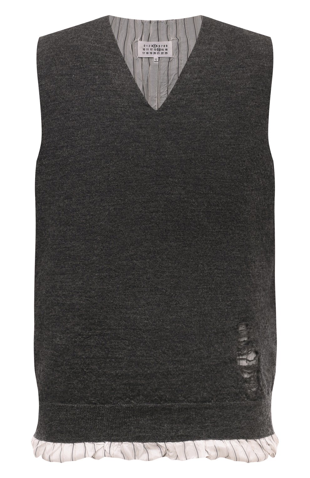 Шерстяной жилет MAISON MARGIELA, арт. SI1HA0007/S17784, фото 1