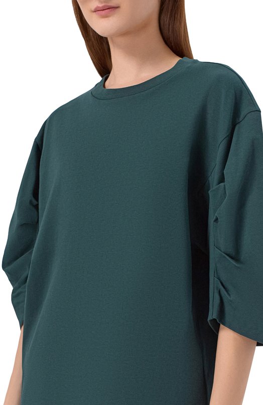 Хлопковая футболка Dries Van Noten 011107/3603 Зелёный  011107/3603 Фото 5