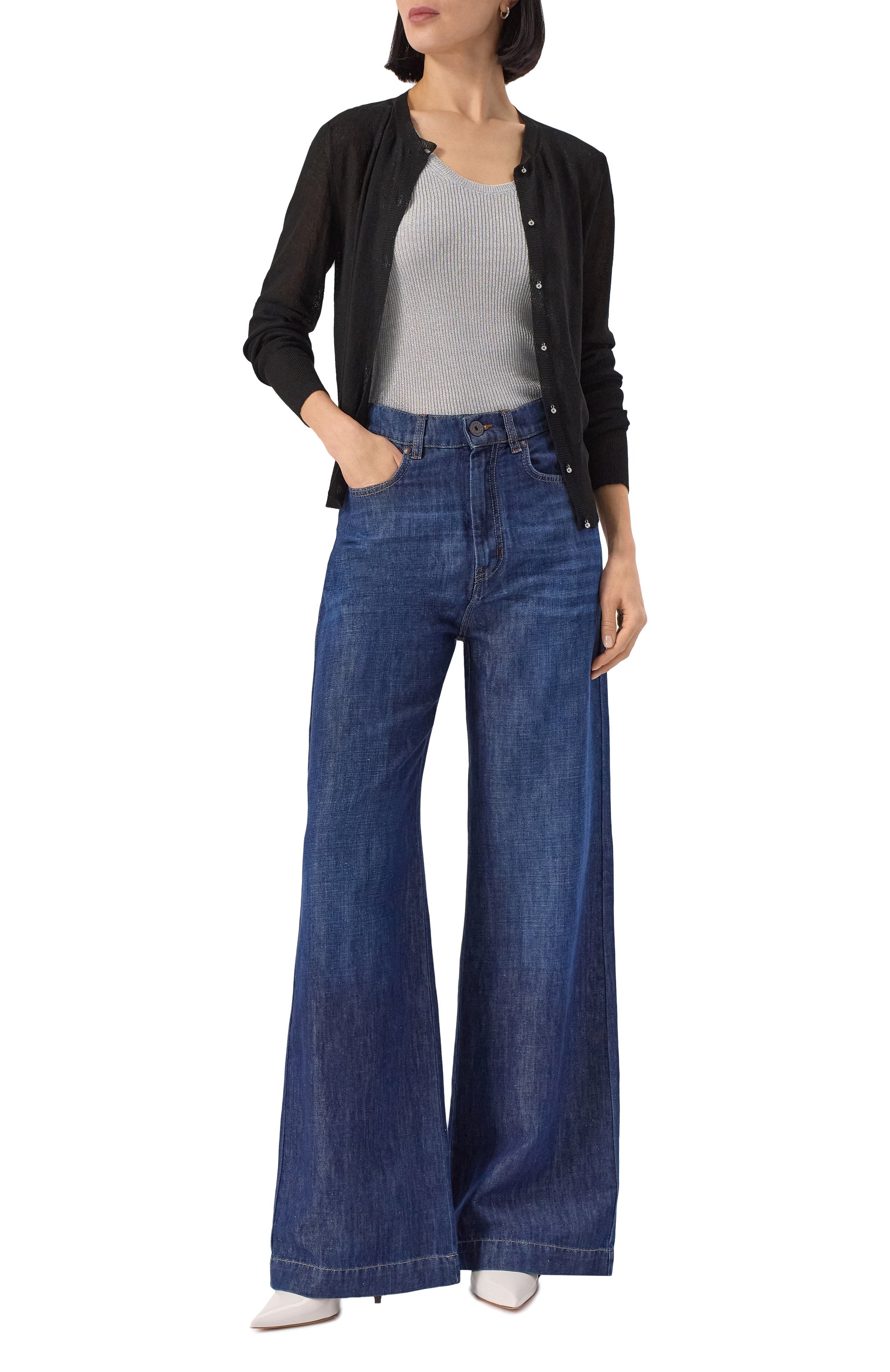 Топ из вискозы MAX MARA STUDIO, арт. HARDY, фото 2