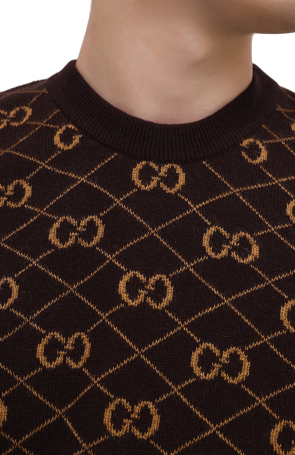 Шерстяной джемпер GUCCI, арт. 626288/XKBFB, фото 5