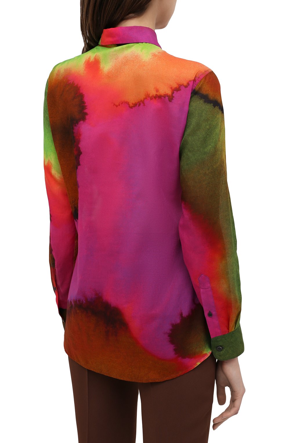 Хлопковая рубашка DRIES VAN NOTEN, арт. 221-030776-4125, фото 4
