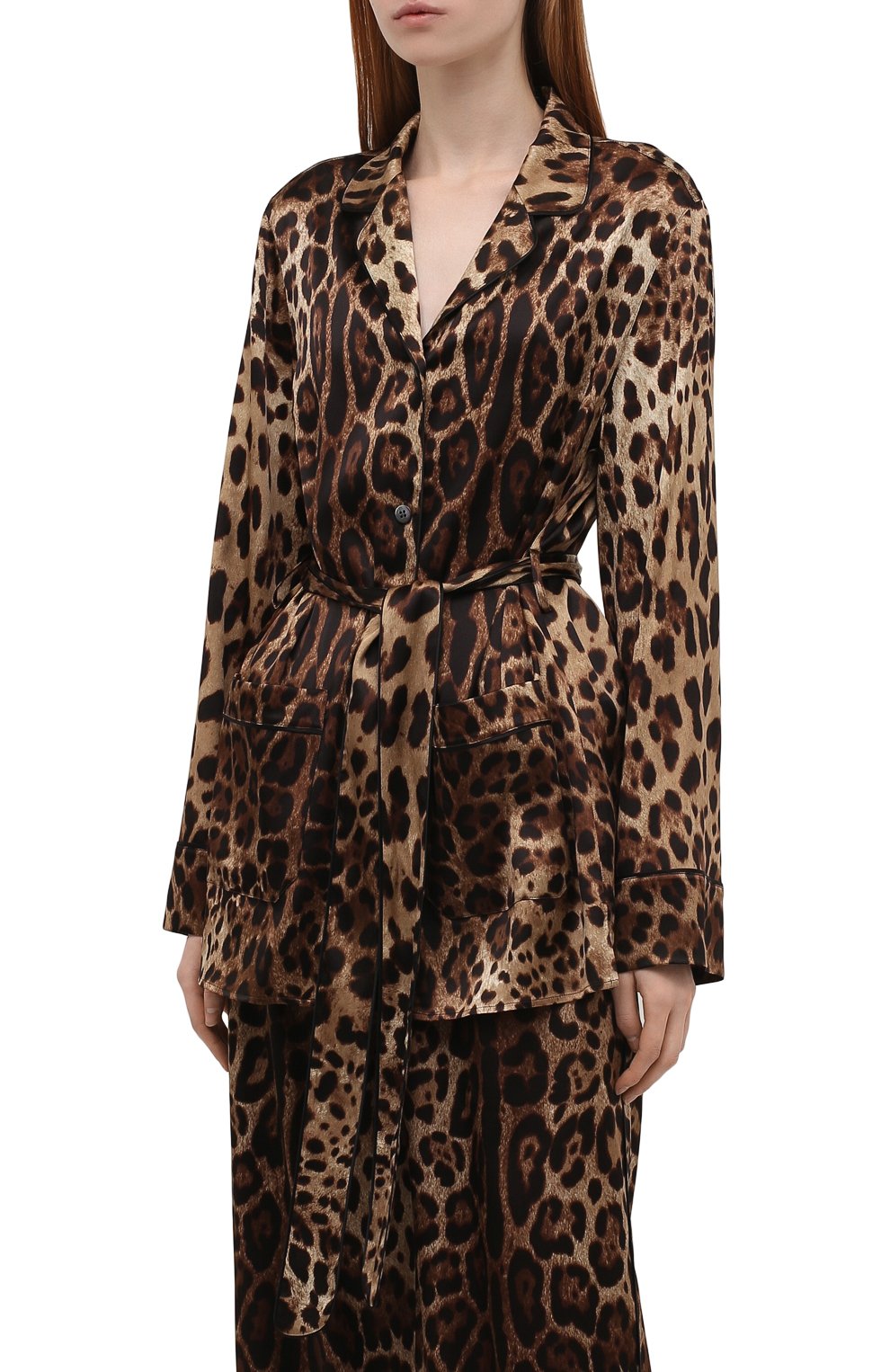 Шелковая рубашка DOLCE & GABBANA, арт. F5I89T/FSAXY, фото 3