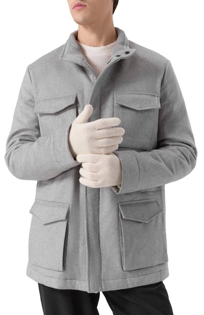 Кашемировые перчатки ANDREA CAMPAGNA, арт. 108U01, фото 2