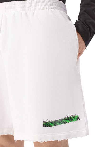 Хлопковые шорты BALENCIAGA, арт. 826385/TUVI9, фото 5