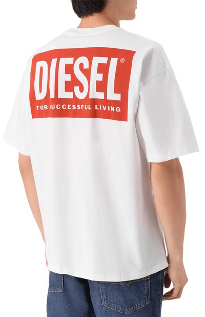 Хлопковая футболка DIESEL, арт. A20036/0EPCA, фото 4