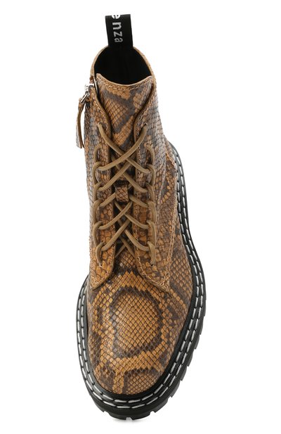 Кожаные ботинки lug sole PROENZA SCHOULER коричневого цвета по цене 79950 руб., арт. PS35113A/13010, фото 5 Кожаные ботинки lug sole PROENZA SCHOULER, арт. PS35113A/13010, фото 5