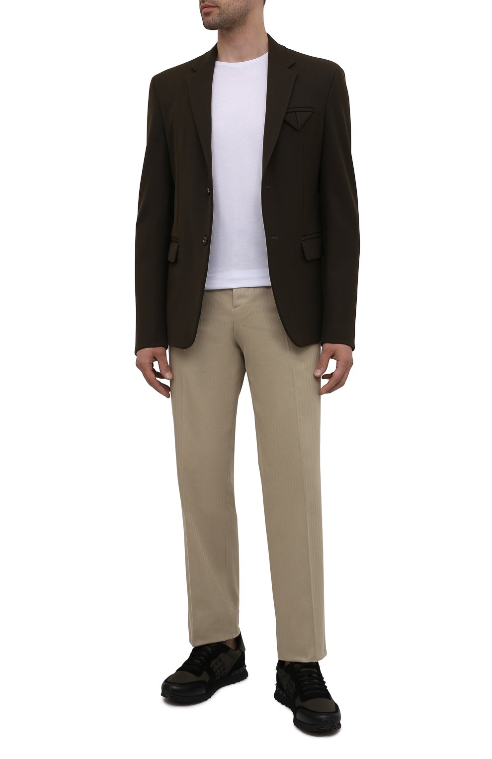 Комбинированные кроссовки rockrunner VALENTINO, арт. WY2S0748/VBU, фото 2